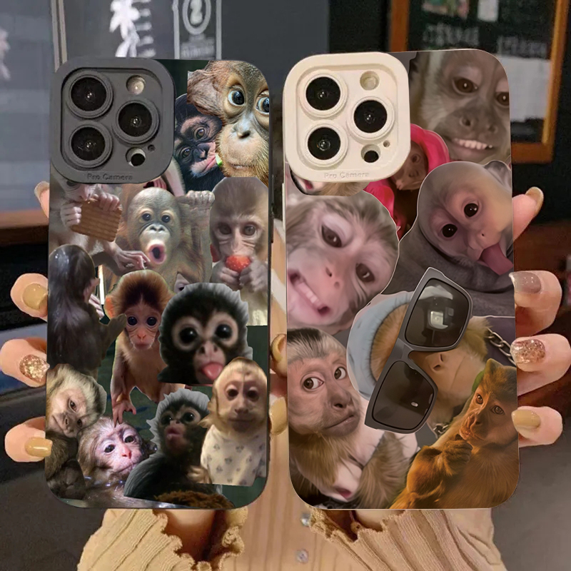 Samsung Galaxy S24 - Funny Monkey Phone Case For Samsung