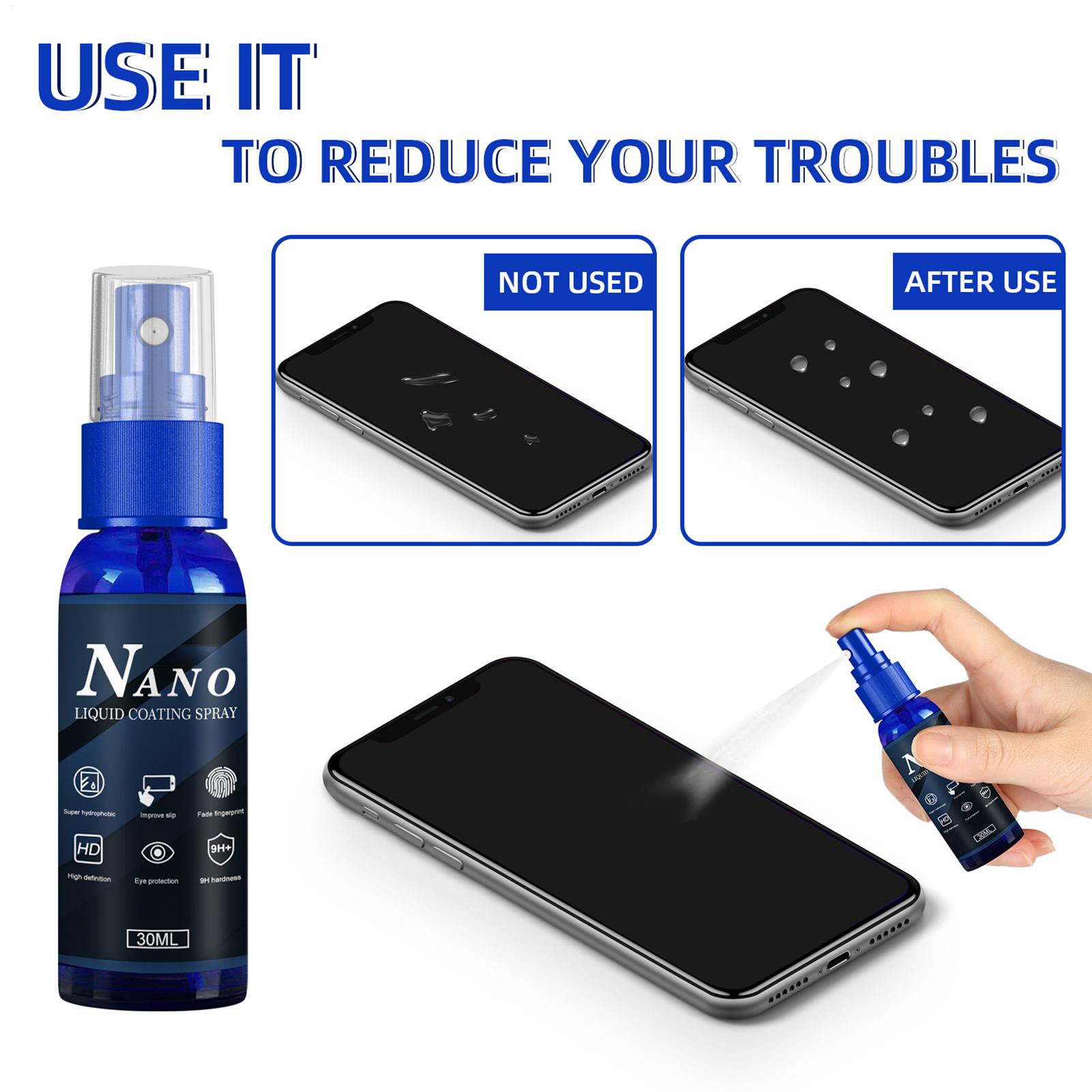 30ml Anti-Scratch Coating Prot - огляд і ціна Oleophobic Coating Spray