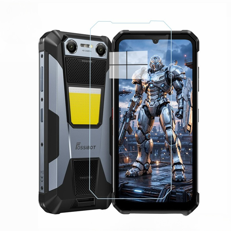 9H Tempered Glass For FOSSiBOT - огляд і ціна Tempered Glass Screen 9H