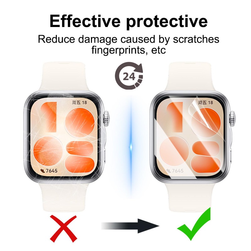 Soft Flexible Hydrogel Film fo - огляд і ціна Smartwatch Screen Film