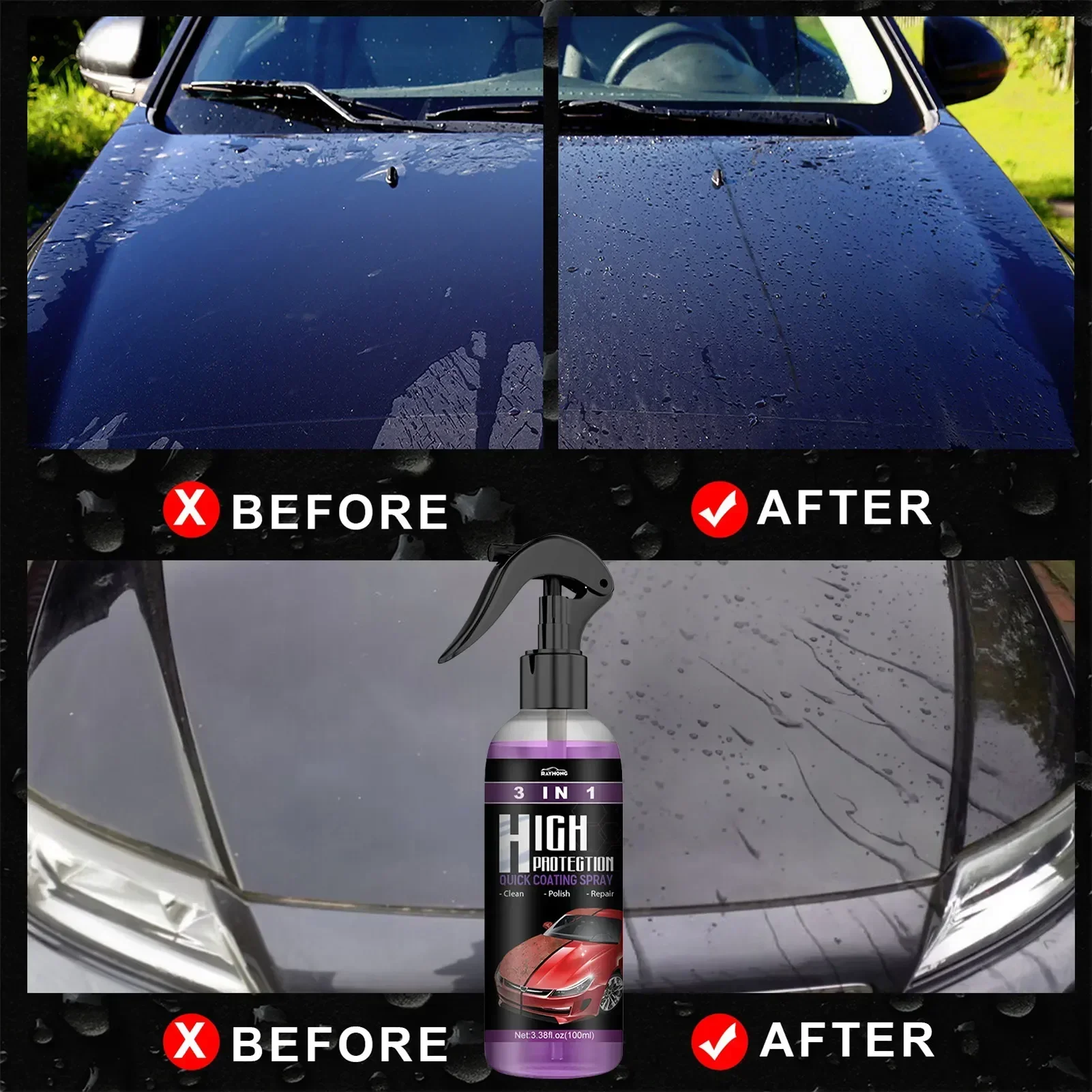 3 In 1 Car Ceramic Nano Coatin - огляд і ціна Nano Liquid Coating