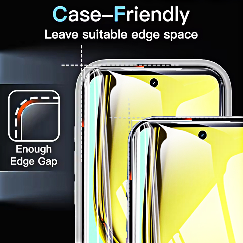 2/4PCS Front Tempered Glass fo - огляд і ціна Realme C67