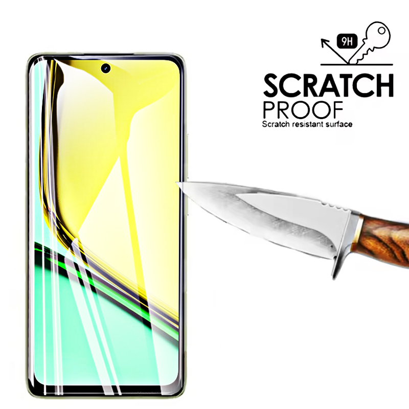 2/4PCS Front Tempered Glass fo - огляд і ціна Realme C67